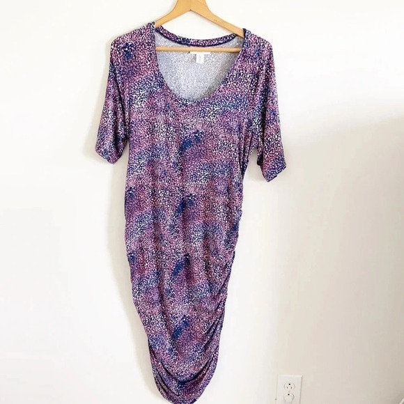 Motherhood Maternity midi dress - Picture 1 of 7